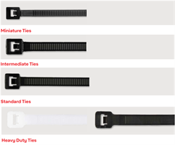 STANDARD KABELBINDERE